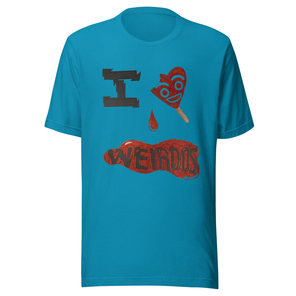I love Weirods tee - Weird & Different