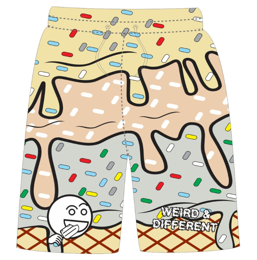 Melting Ice Cream Shorts