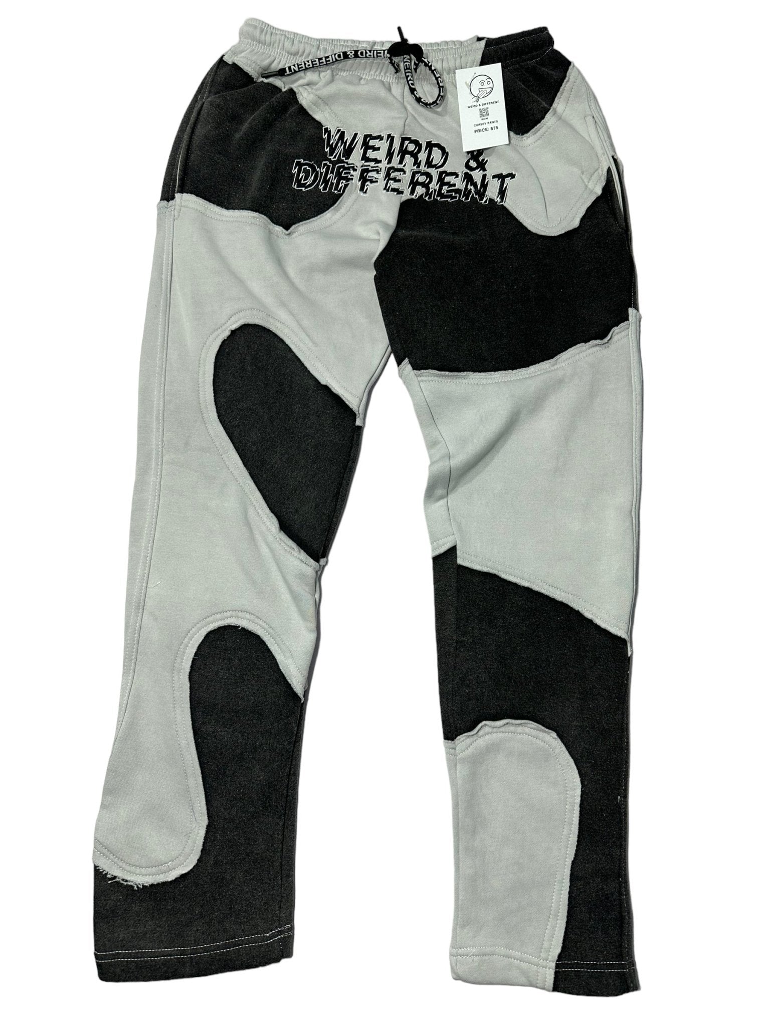 Curvy Mr. Two Face Joggers Pants - Weird & Different