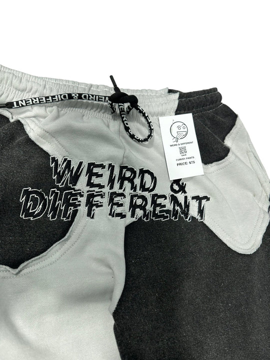 Curvy Mr. Two Face Joggers Pants - Weird & Different