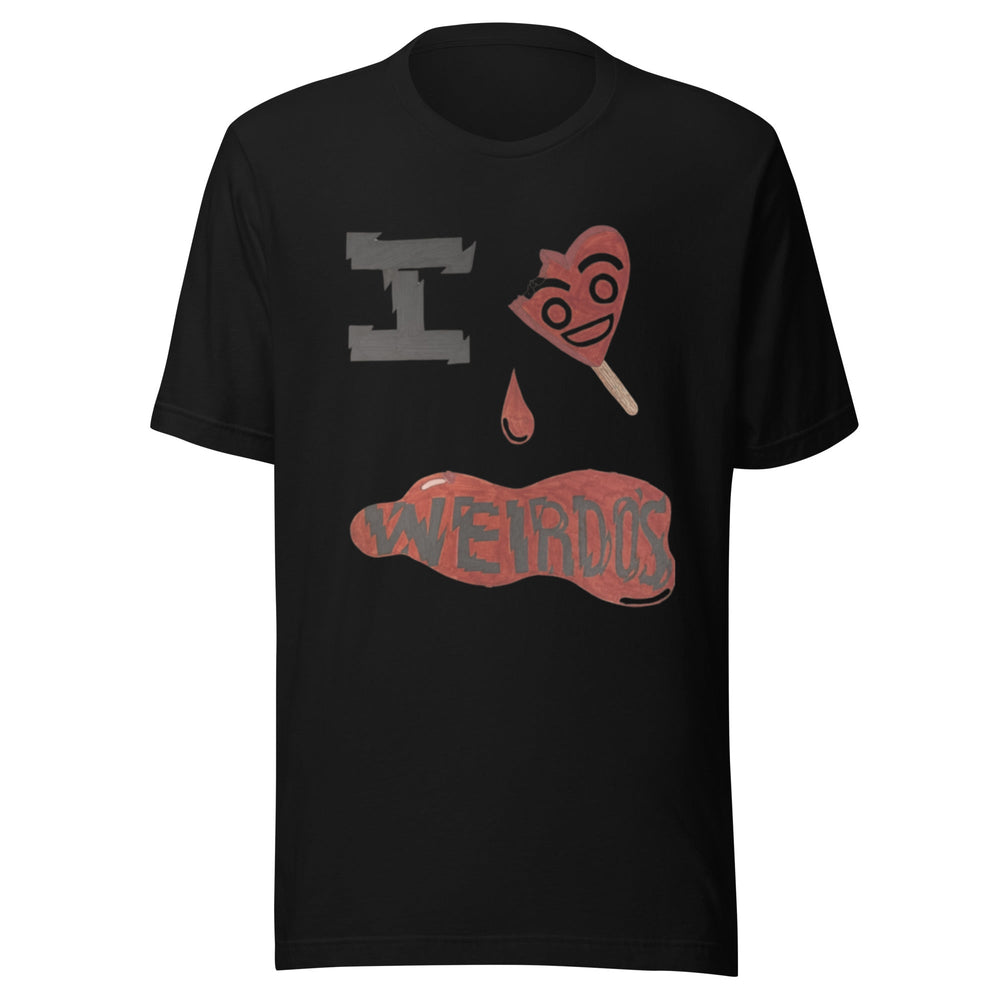 I love Weirods tee - Weird & Different
