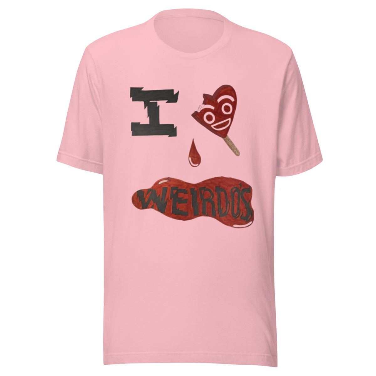 I love Weirods tee - Weird & Different