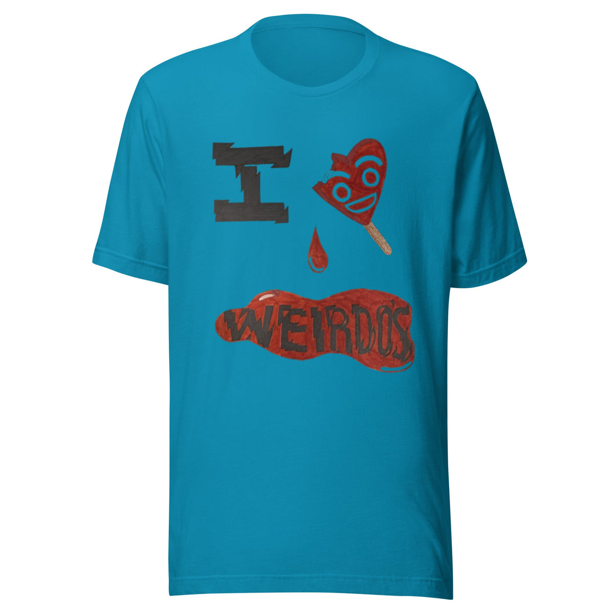 I love Weirods tee - Weird & Different
