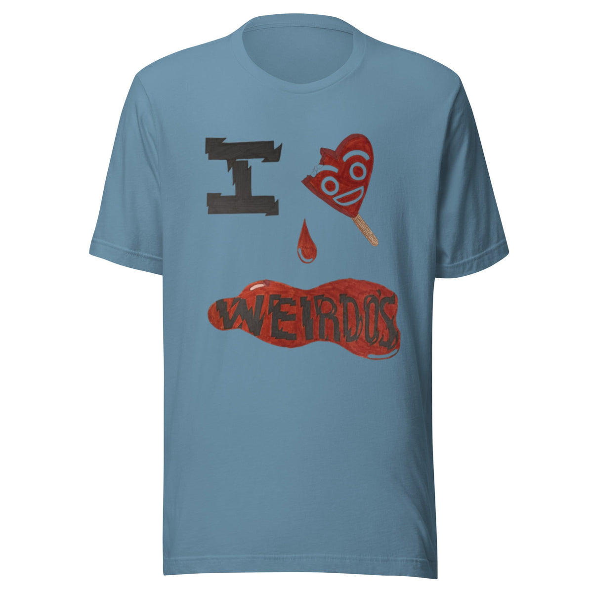 I love Weirods tee - Weird & Different