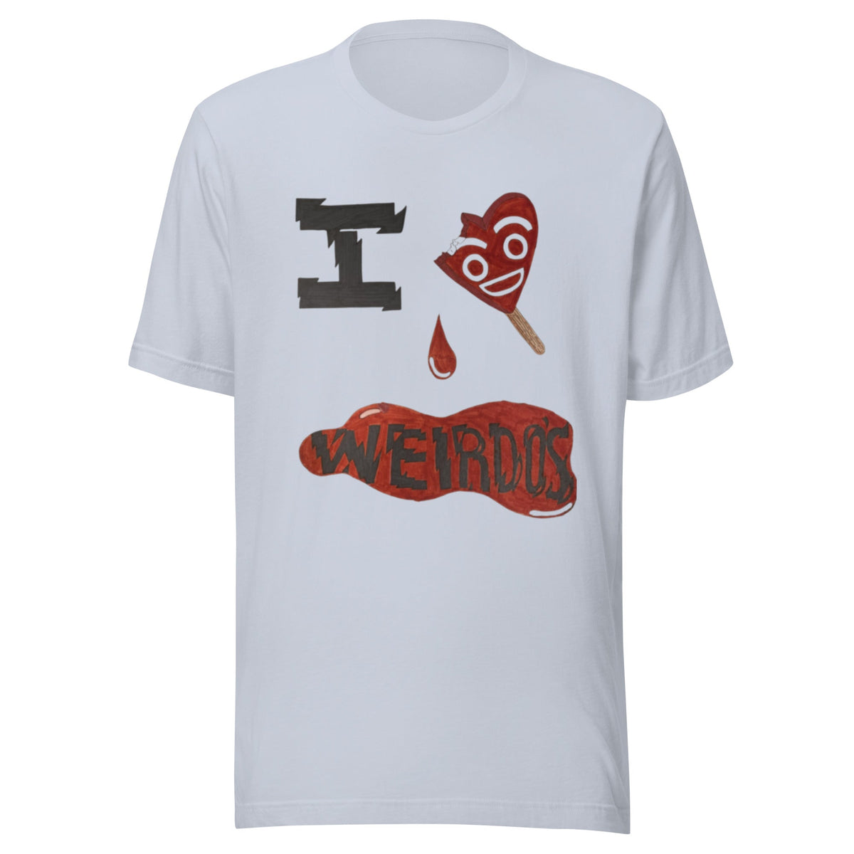 I love Weirods tee - Weird & Different