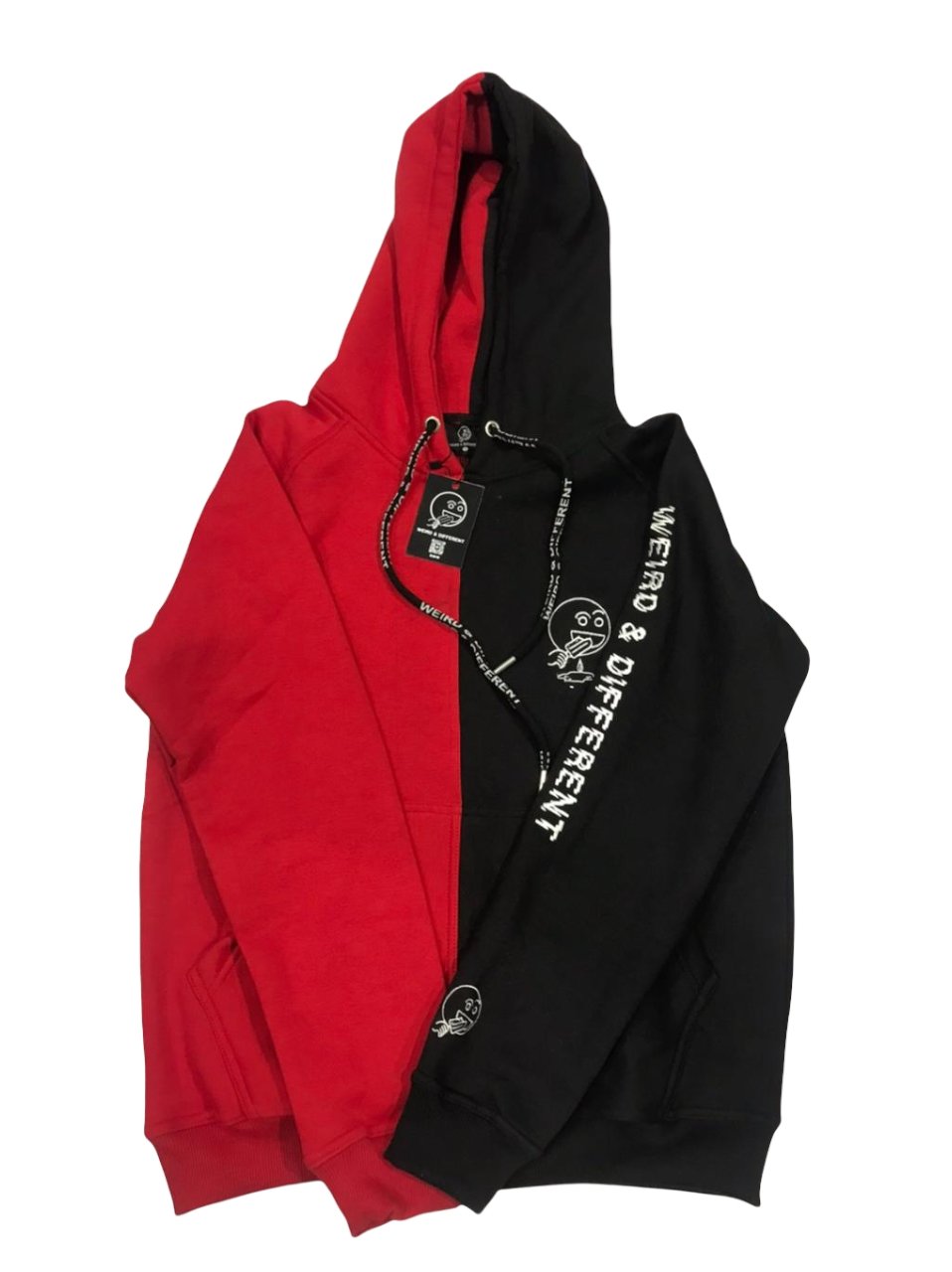 MR. TWO Face Hoodies - Weird & Different