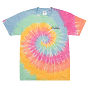 Stay Weird Oversized tie-dye t-shirt - Weird & Different