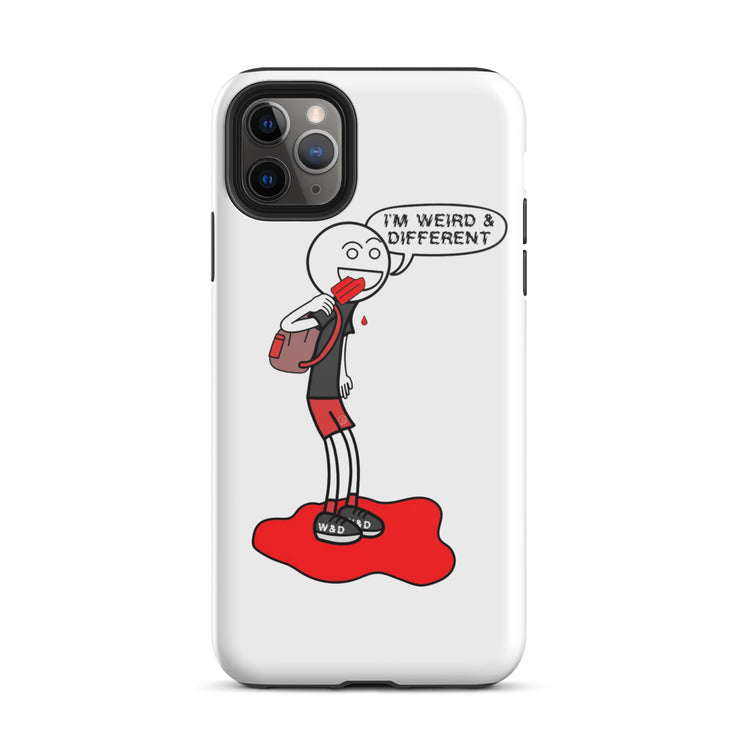 Weird & Different Tough iPhone case