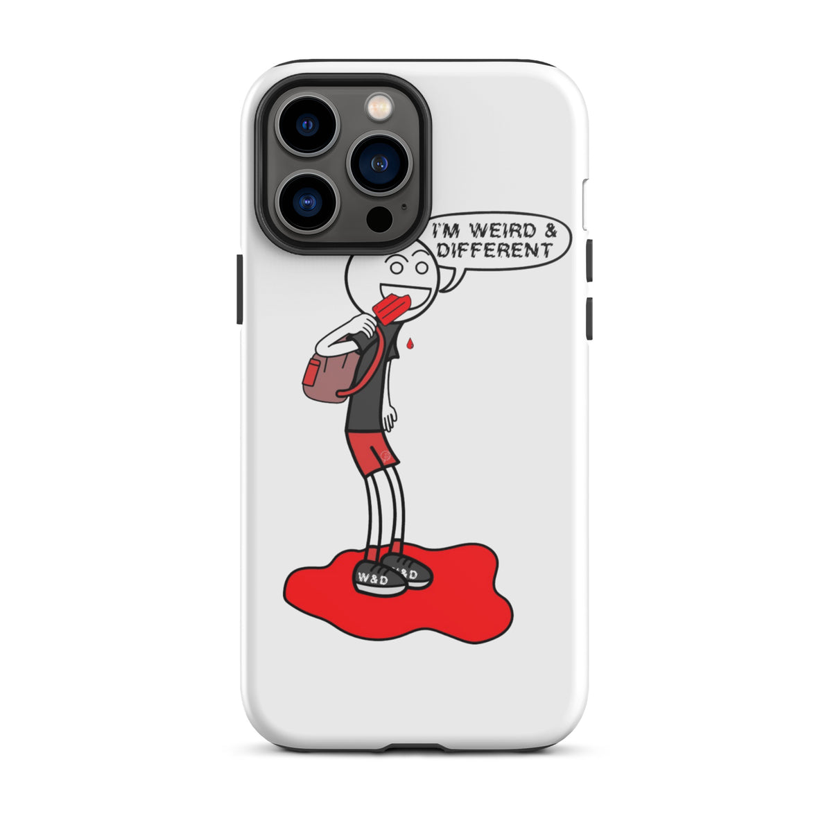 Weird & Different Tough iPhone case