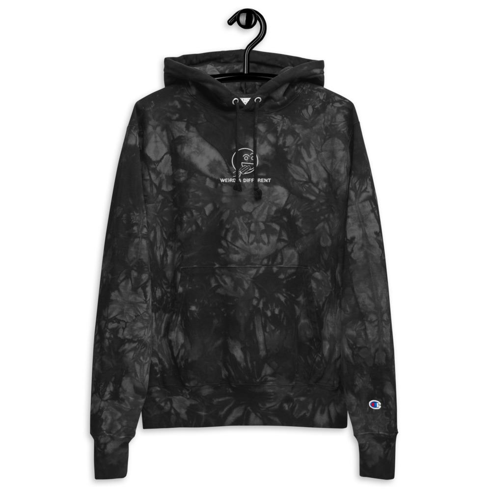 Weird & Different X Champion tie-dye hoodie - Weird & Different
