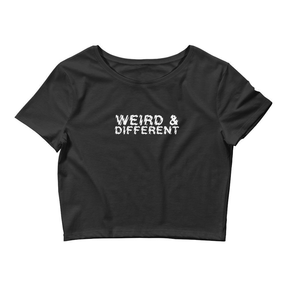 Weird Girl Crop Tops - Weird & Different