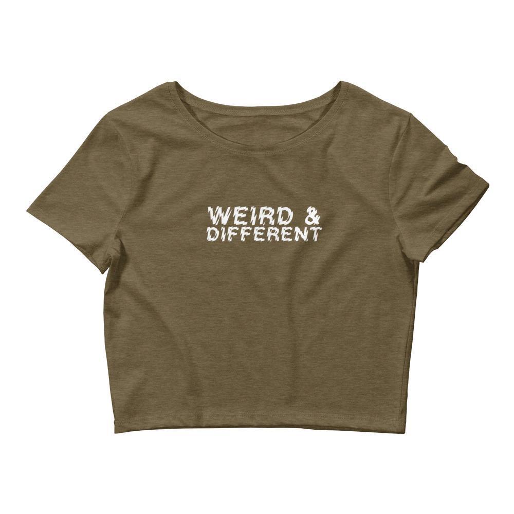 Weird Girl Crop Tops - Weird & Different