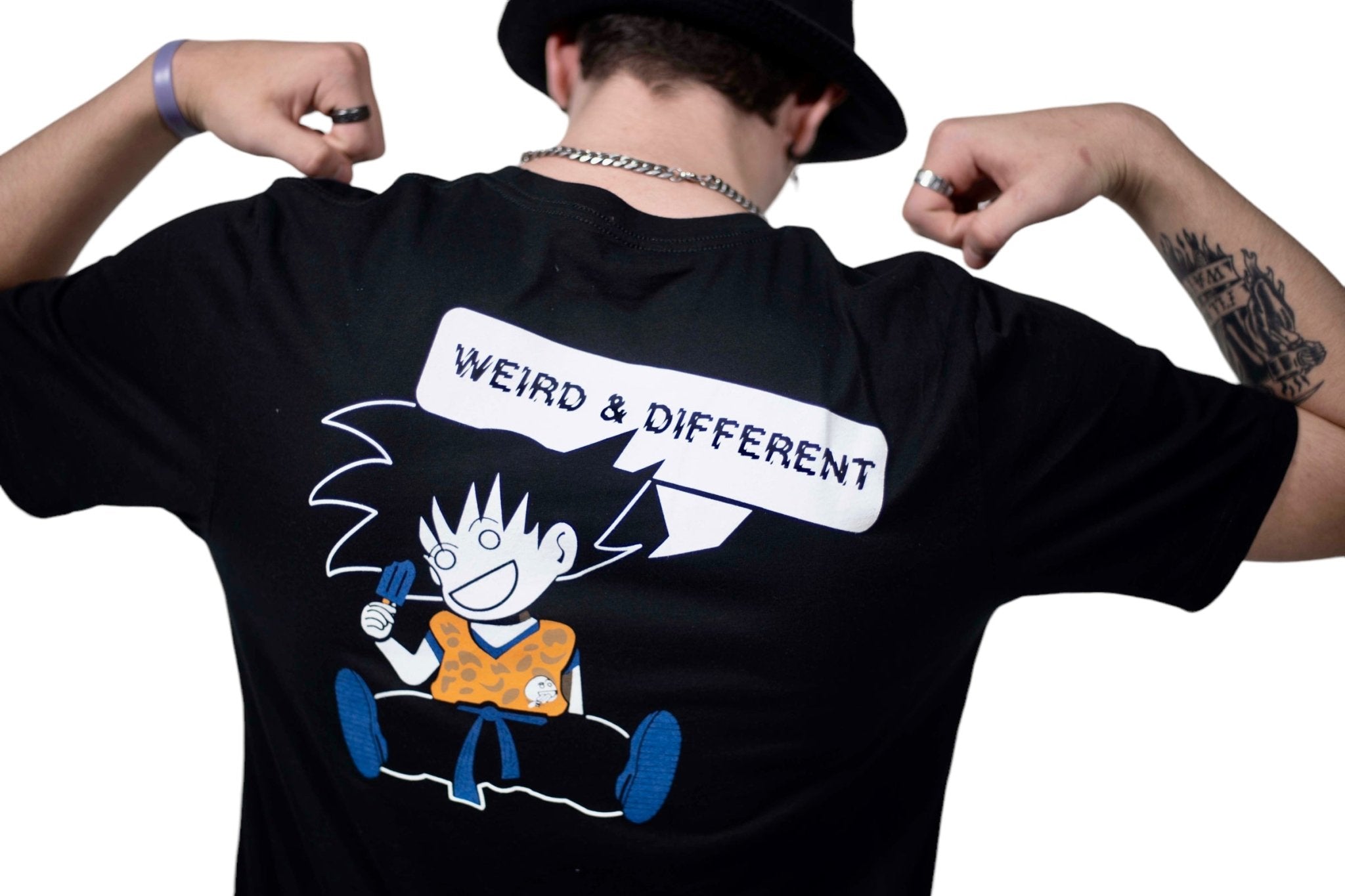 Weird Goku tee - Weird & Different
